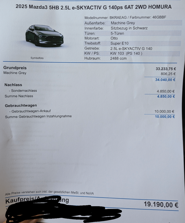 Was spricht gegen das Angebot ?