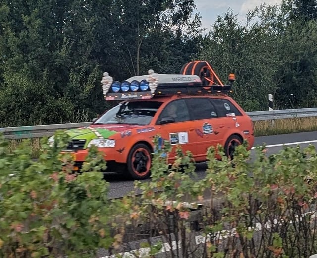 Auffällige Autos auf der Autobahn, was war da los?