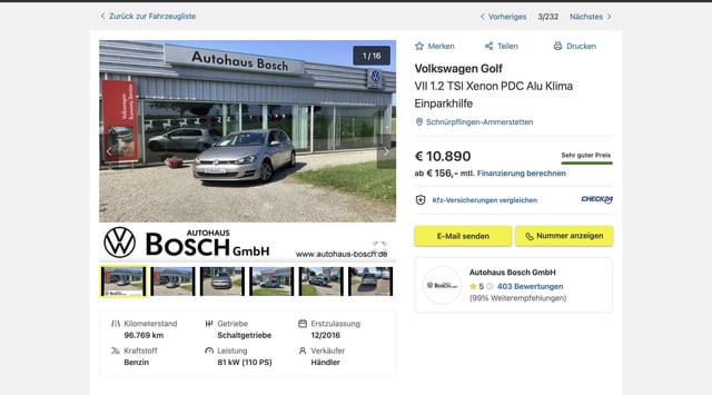 Gebrauchtwagen kauf