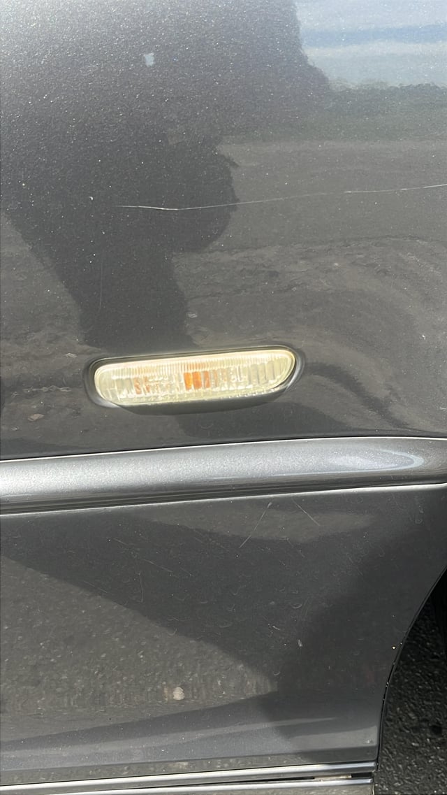 E46 2002 Cabrio Schwarze Blinker
