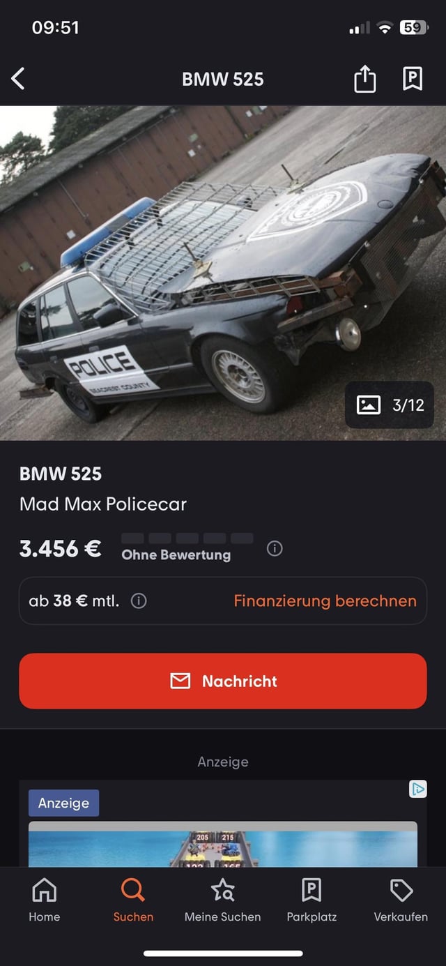 Redet mir dieses Auto aus