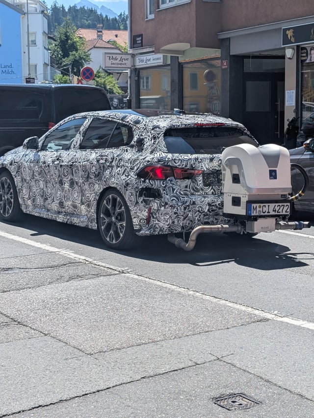 Was ist das am Heck des Erlkönigs?