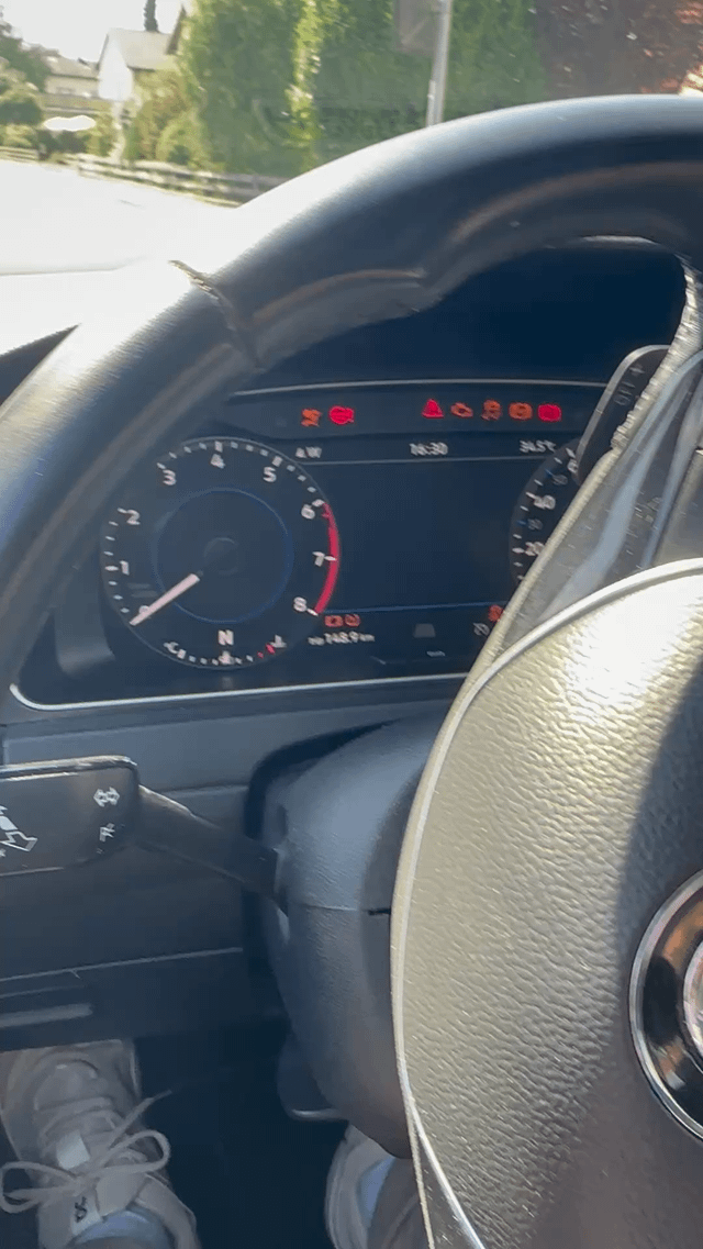 VW Golf Variant – Bitte Startersystem prüfen