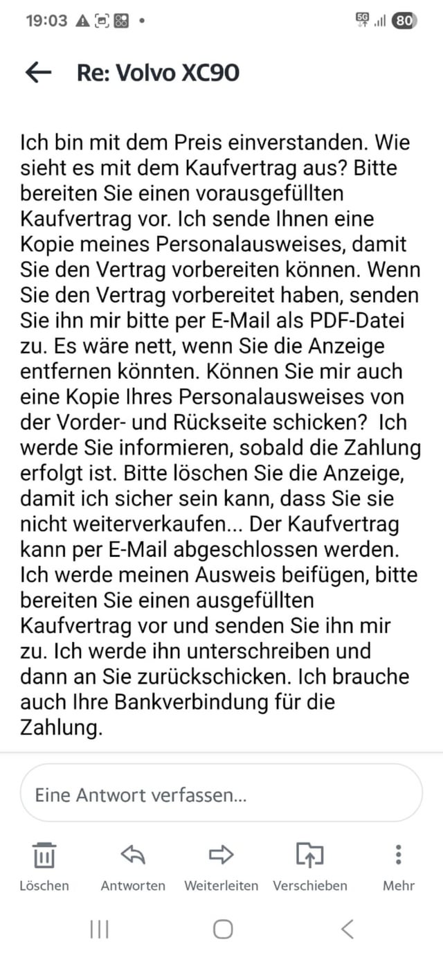 Ist das scam?